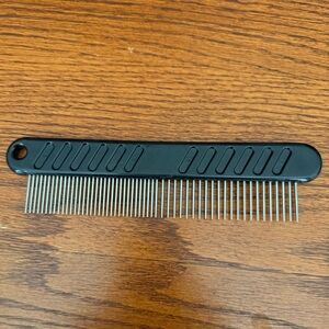 Black Grooming Comb for Men